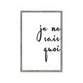 Picture of Je Ne Sais Quoi II _GroupedProduct_Rectangle_Portrait_Framed_Matted_