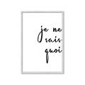 Picture of Je Ne Sais Quoi II _GroupedProduct_Rectangle_Portrait_Framed_Matted_