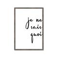 Picture of Je Ne Sais Quoi II _GroupedProduct_Rectangle_Portrait_Framed_Matted_