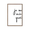 Picture of Je Ne Sais Quoi II _GroupedProduct_Rectangle_Portrait_Framed_Matted_