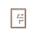 Picture of Je Ne Sais Quoi II _GroupedProduct_Rectangle_Portrait_Framed_Matted_