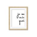 Picture of Je Ne Sais Quoi II _GroupedProduct_Rectangle_Portrait_Framed_Matted_