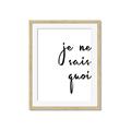 Picture of Je Ne Sais Quoi II _GroupedProduct_Rectangle_Portrait_Framed_Matted_