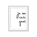 Picture of Je Ne Sais Quoi II _GroupedProduct_Rectangle_Portrait_Framed_Matted_