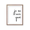 Picture of Je Ne Sais Quoi II _GroupedProduct_Rectangle_Portrait_Framed_Matted_