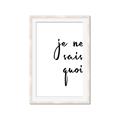 Picture of Je Ne Sais Quoi II _GroupedProduct_Rectangle_Portrait_Framed_Matted_
