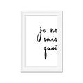 Picture of Je Ne Sais Quoi II _GroupedProduct_Rectangle_Portrait_Framed_Matted_
