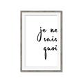 Picture of Je Ne Sais Quoi II _GroupedProduct_Rectangle_Portrait_Framed_Matted_