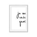 Picture of Je Ne Sais Quoi II _GroupedProduct_Rectangle_Portrait_Framed_Matted_