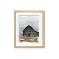 Picture of Barn House _GroupedProduct_Rectangle_Portrait_Framed_Matted_