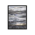 Picture of Black with gold line _GroupedProduct_Rectangle_Portrait_Framed_Matted_