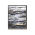 Picture of Black with gold line _GroupedProduct_Rectangle_Portrait_Framed_Matted_