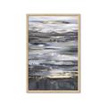 Picture of Black with gold line _GroupedProduct_Rectangle_Portrait_Framed_Matted_