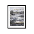 Picture of Black with gold line _GroupedProduct_Rectangle_Portrait_Framed_Matted_
