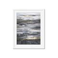 Picture of Black with gold line _GroupedProduct_Rectangle_Portrait_Framed_Matted_