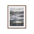 Picture of Black with gold line _GroupedProduct_Rectangle_Portrait_Framed_Matted_