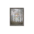 Picture of White Birches In Fall _GroupedProduct_Rectangle_Portrait_Framed_Matted_