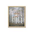 Picture of White Birches In Fall _GroupedProduct_Rectangle_Portrait_Framed_Matted_