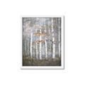 Picture of White Birches In Fall _GroupedProduct_Rectangle_Portrait_Framed_Matted_