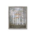 Picture of White Birches In Fall _GroupedProduct_Rectangle_Portrait_Framed_Matted_