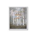 Picture of White Birches In Fall _GroupedProduct_Rectangle_Portrait_Framed_Matted_