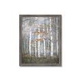 Picture of White Birches In Fall _GroupedProduct_Rectangle_Portrait_Framed_Matted_