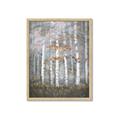 Picture of White Birches In Fall _GroupedProduct_Rectangle_Portrait_Framed_Matted_