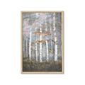 Picture of White Birches In Fall _GroupedProduct_Rectangle_Portrait_Framed_Matted_