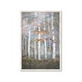 Picture of White Birches In Fall _GroupedProduct_Rectangle_Portrait_Framed_Matted_