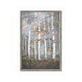 Picture of White Birches In Fall _GroupedProduct_Rectangle_Portrait_Framed_Matted_