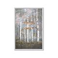 Picture of White Birches In Fall _GroupedProduct_Rectangle_Portrait_Framed_Matted_