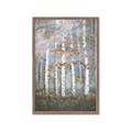 Picture of White Birches In Fall _GroupedProduct_Rectangle_Portrait_Framed_Matted_