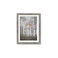 Picture of White Birches In Fall _GroupedProduct_Rectangle_Portrait_Framed_Matted_
