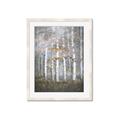 Picture of White Birches In Fall _GroupedProduct_Rectangle_Portrait_Framed_Matted_