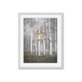 Picture of White Birches In Fall _GroupedProduct_Rectangle_Portrait_Framed_Matted_