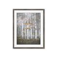 Picture of White Birches In Fall _GroupedProduct_Rectangle_Portrait_Framed_Matted_