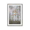 Picture of White Birches In Fall _GroupedProduct_Rectangle_Portrait_Framed_Matted_