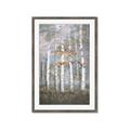 Picture of White Birches In Fall _GroupedProduct_Rectangle_Portrait_Framed_Matted_