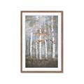 Picture of White Birches In Fall _GroupedProduct_Rectangle_Portrait_Framed_Matted_