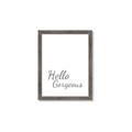 Picture of Hello Gorgeous _GroupedProduct_Rectangle_Portrait_Framed_Matted_