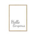 Picture of Hello Gorgeous _GroupedProduct_Rectangle_Portrait_Framed_Matted_