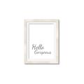 Picture of Hello Gorgeous _GroupedProduct_Rectangle_Portrait_Framed_Matted_