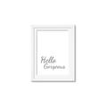 Picture of Hello Gorgeous _GroupedProduct_Rectangle_Portrait_Framed_Matted_