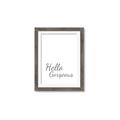 Picture of Hello Gorgeous _GroupedProduct_Rectangle_Portrait_Framed_Matted_