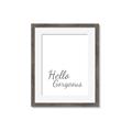 Picture of Hello Gorgeous _GroupedProduct_Rectangle_Portrait_Framed_Matted_