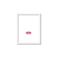 Picture of Red Lip _GroupedProduct_Rectangle_Portrait_Framed_Matted_