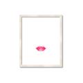 Picture of Red Lip _GroupedProduct_Rectangle_Portrait_Framed_Matted_