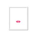 Picture of Red Lip _GroupedProduct_Rectangle_Portrait_Framed_Matted_