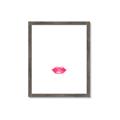 Picture of Red Lip _GroupedProduct_Rectangle_Portrait_Framed_Matted_