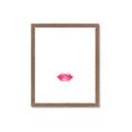 Picture of Red Lip _GroupedProduct_Rectangle_Portrait_Framed_Matted_